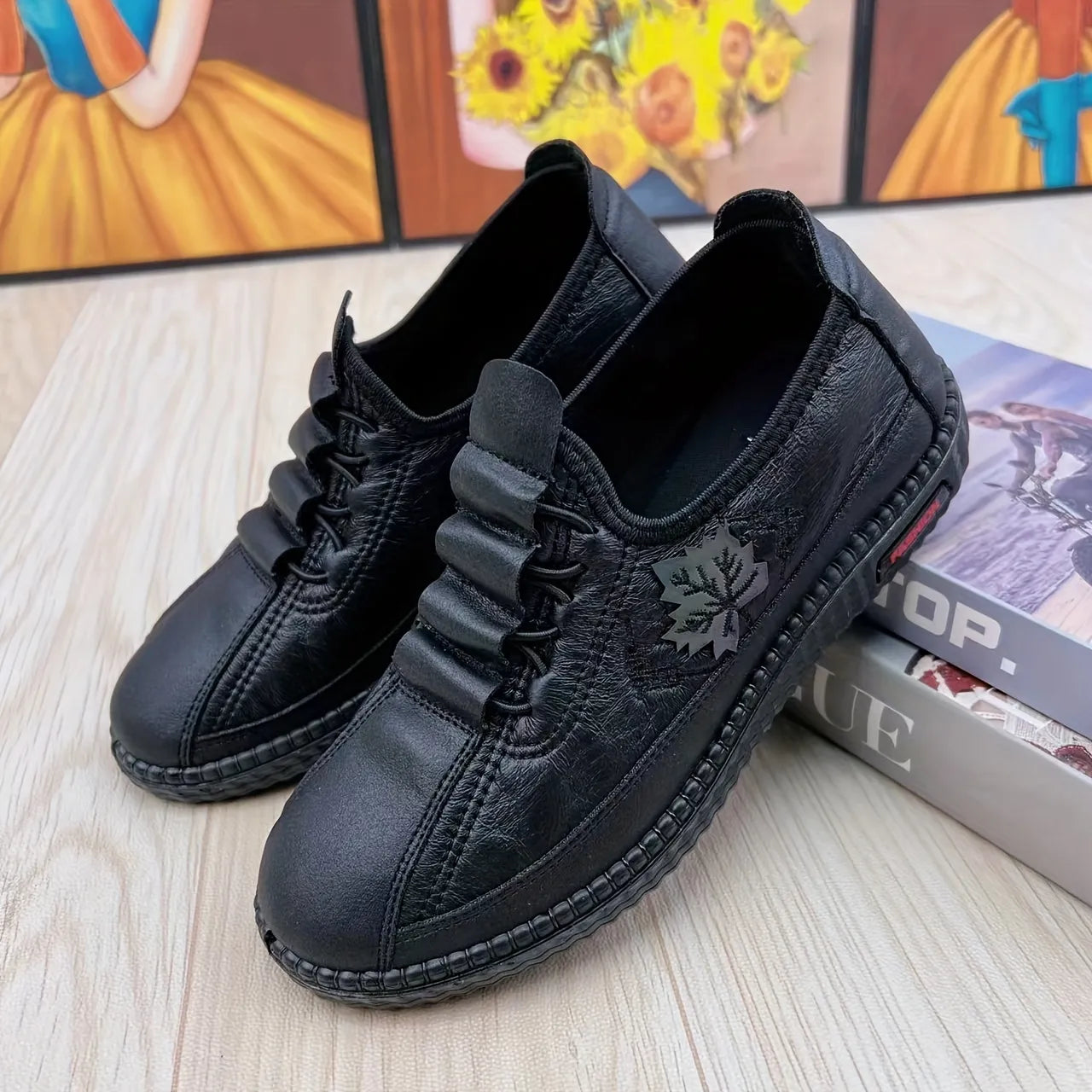 Women's Premium Comfort Leather-Look Shoes