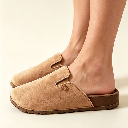Wide Toe Casual Mule Slides