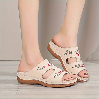 Floral Comfort Sandals