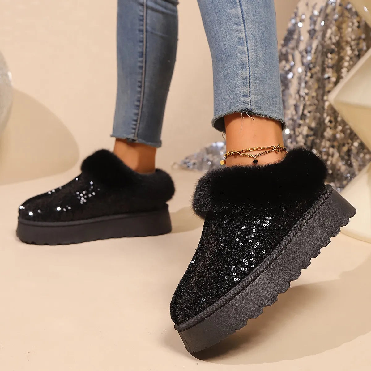 Women’s Slip-On Comfort Winter Slippers
