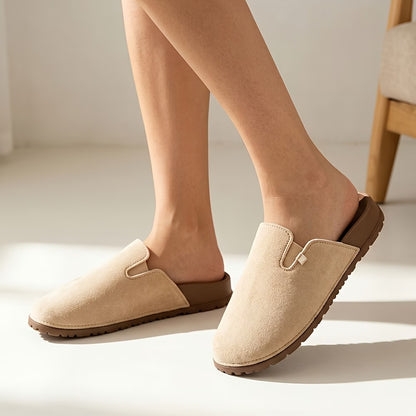 Wide Toe Casual Mule Slides