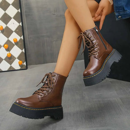 Women’s Side-Zip Comfort Leather Boots