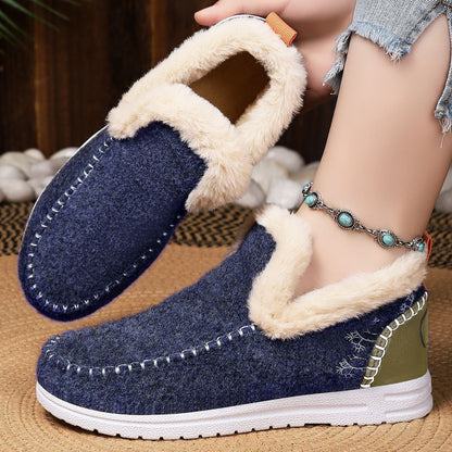 Women's Handmade Comfortable Slip-on Snow Shoes