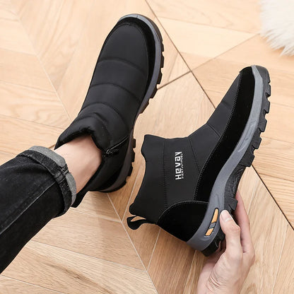 Men's Arch Support Wide Toe Snow Boots
