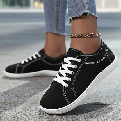 Lace-Up Comfort Trainers