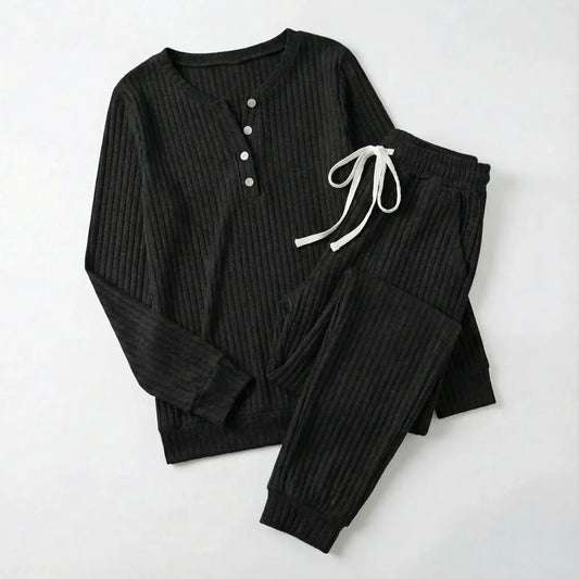 Women’s Soft-Knit Relaxed Comfort Loungewear Set