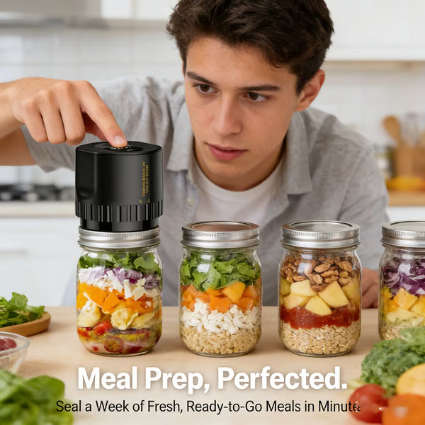 Electric Mason Jar Vacuum Sealer
