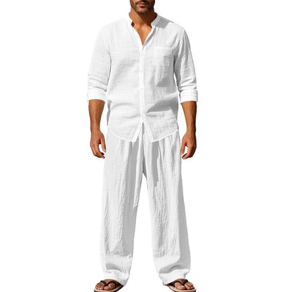 Men’s Relaxed Shirt and Trousers Set