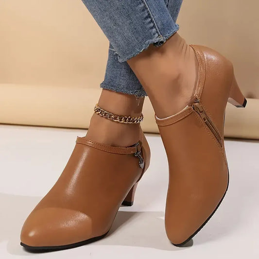 Women's Premium Leather Orthopaedic Pointed Toe Pumps
