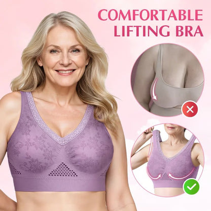Breathable Wire-Free Comfort Bra