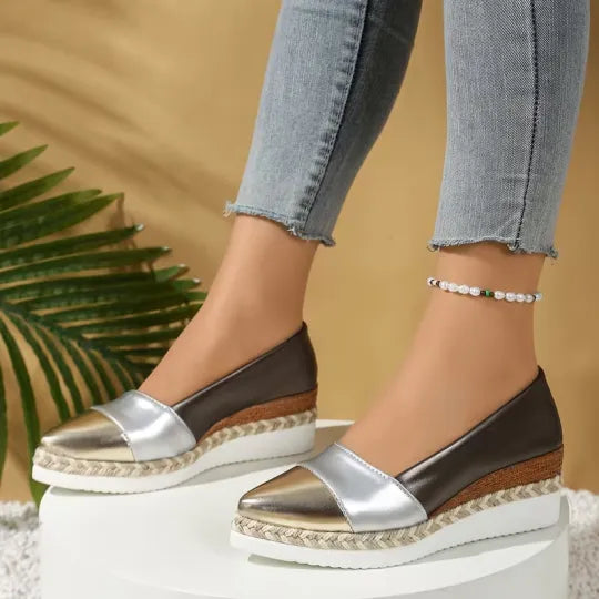 Women’s Pointed Toe Platform Support Loafers