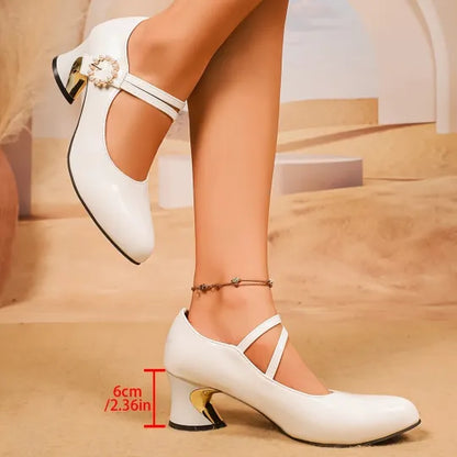 Women’s Comfort Strap Heeled Shoes