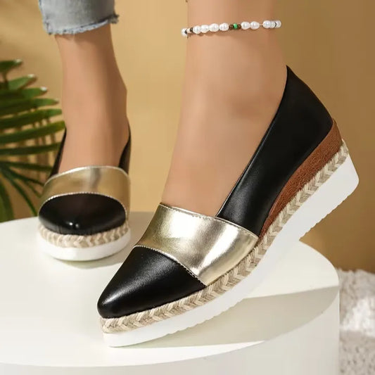Women’s Pointed Toe Platform Support Loafers