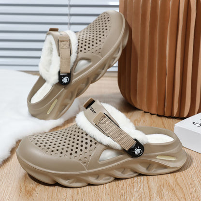 Ventilated Plush Lined Clogs