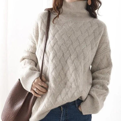 Chic Winter Cashmere-Like Sweater