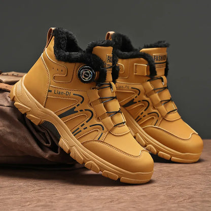 Men’s Waterproof Grip Winter Work Trainers