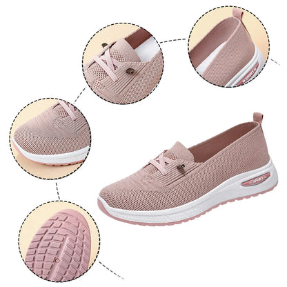 Women's Casual Walking Trainers With Shallow Mouth