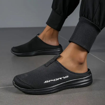 Men’s Breathable Sport Slip-On Slippers