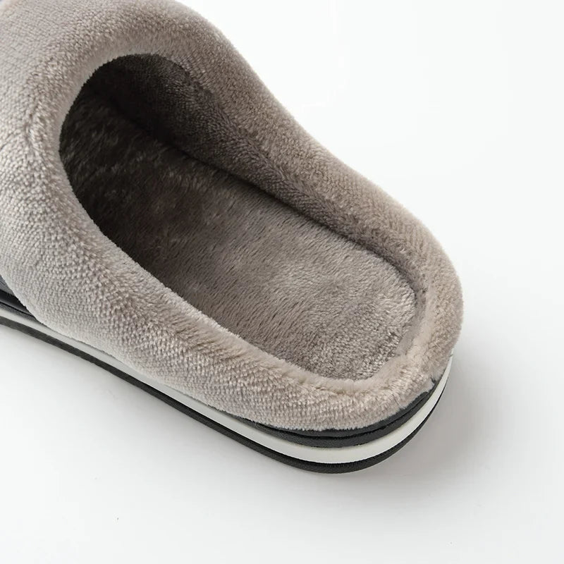 Elegant Leather-Look Comfort Slides