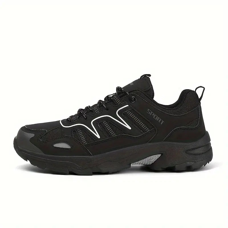 Unisex Non-Slip Hiking Boots – Durable Lace-Up Trekking Shoes for Outdoors