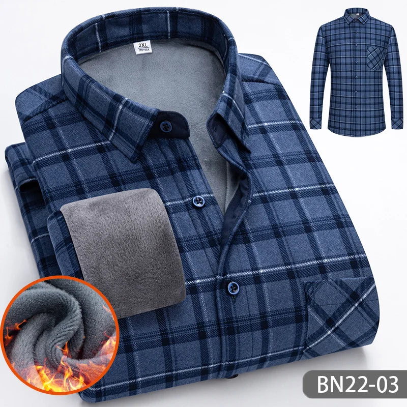 Men’s Fleece-Lined Thermal Shirt