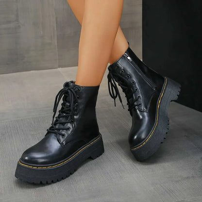 Women’s Side-Zip Comfort Leather Boots