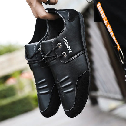Men's Leather-Look Driving Shoes