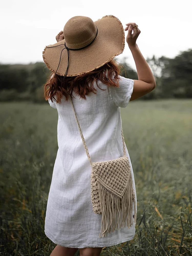 Women’s Elowyn Linen Blend Summer Dress