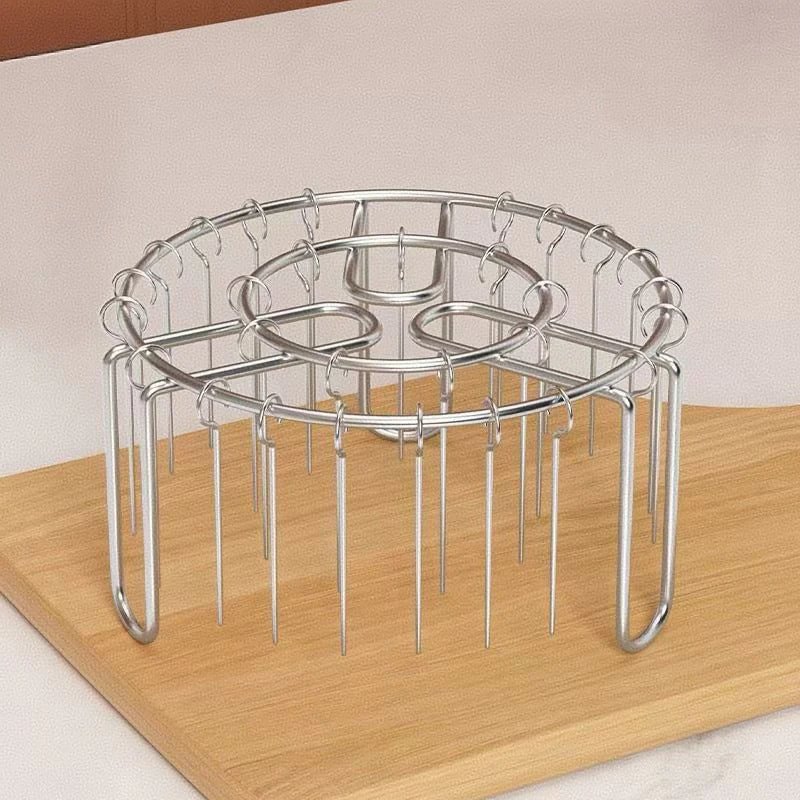 Stainless Steel Vertical Skewer Rack