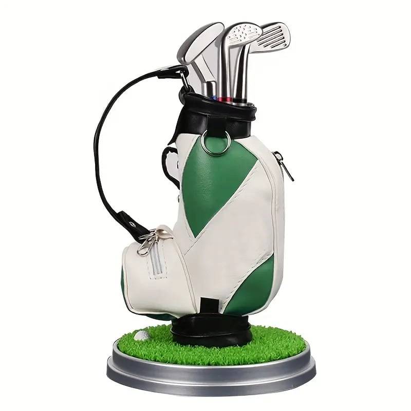 Golf-Themed Pen Holder Set
