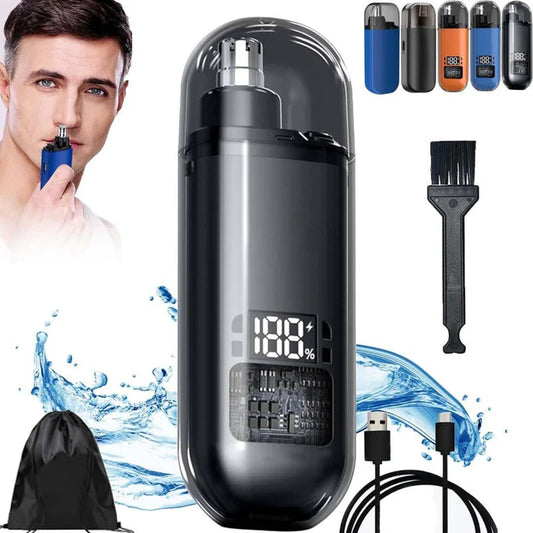 USB-C Precision Grooming Nose & Ear Hair Trimmer