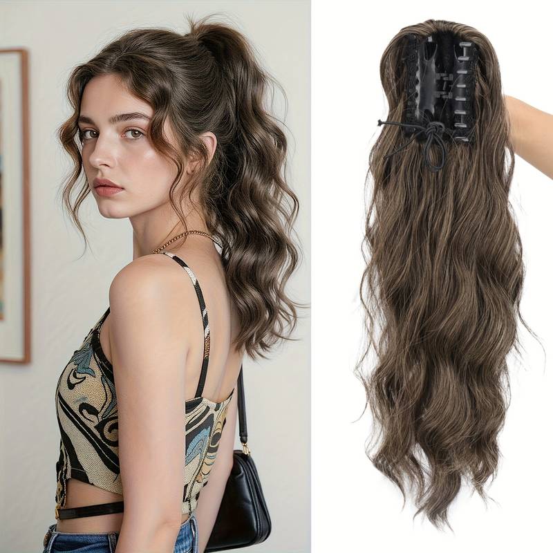 Women’s Water Wave Clip-In Ponytail Extension