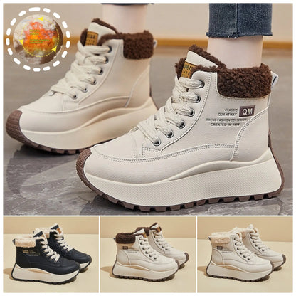 Women’s Fleece-Lined Winter Trainer Boots
