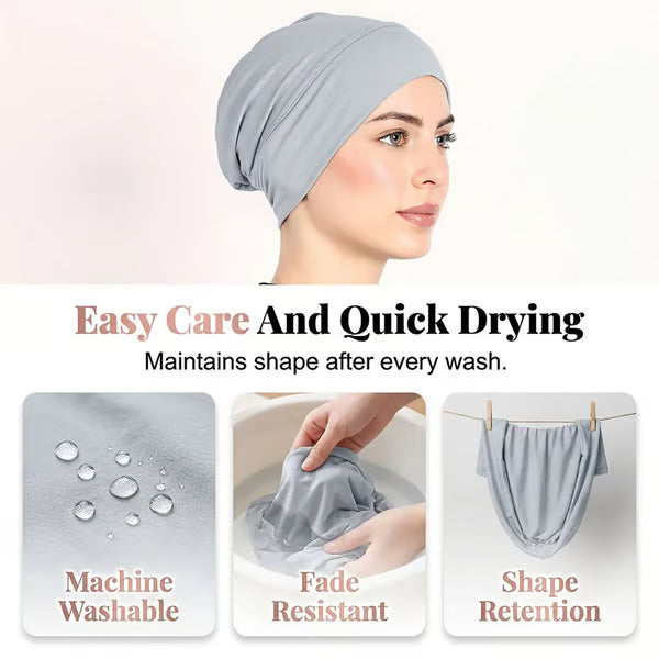 Women’s Soft Stretch Turban Cap