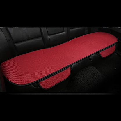 Ice Silk Cooling Car Seat Cushion Set