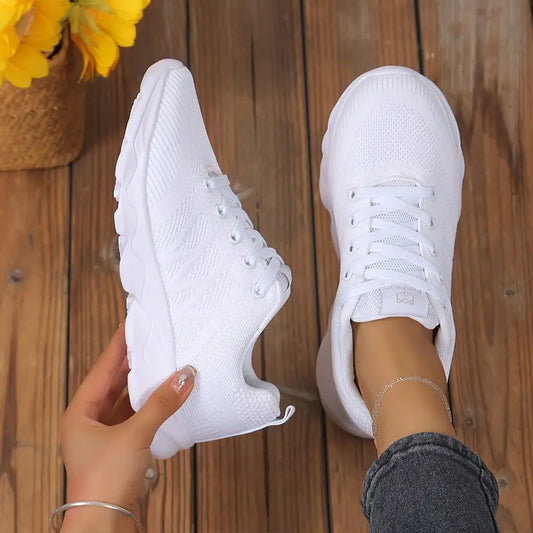 Women's Lightweight Knit Sneakers – Non-Slip & Breathable