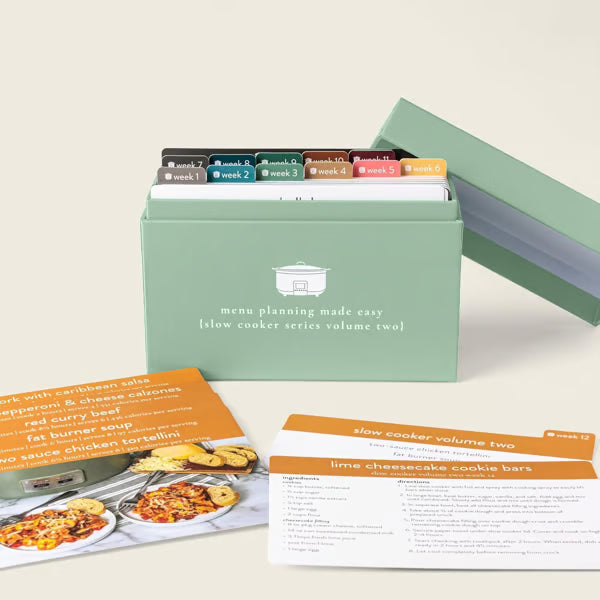 Meal Planning Kit with Photo Recipe Cards