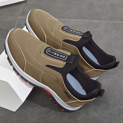Men's Water-Resistant Slip-On Hiking Shoes