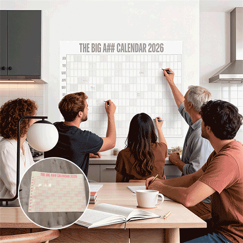 Oversized Year Planner Wall Calendar