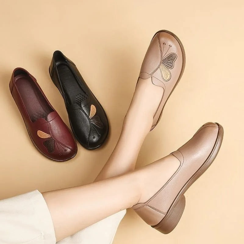 Spring Shallow Mouth Casual Soft Sole Shoes