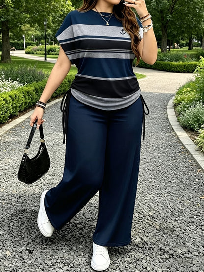 Women's Bow-Detail Two-Piece Set