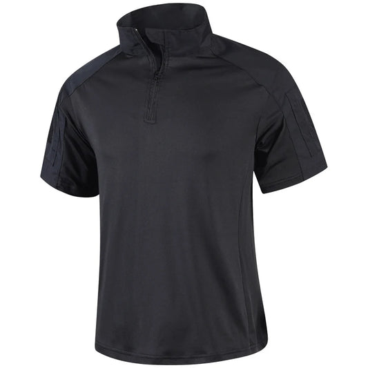 Men’s Short-Sleeve Tactical Quarter-Zip Top