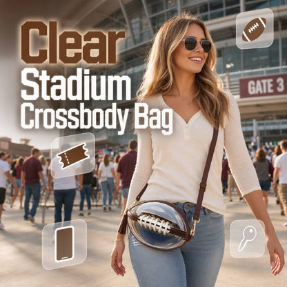 Football Shape Crossbody Bag