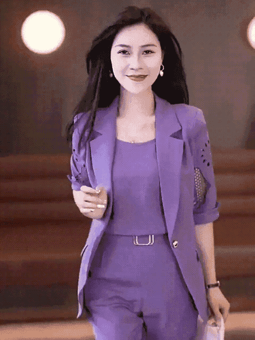 Women’s Tailored Three Piece Blazer Suit Set