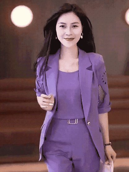 Women’s Tailored Three Piece Blazer Suit Set