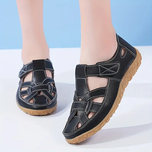 Breathable Leather-Look Comfort Loafers