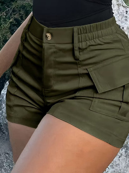 Women’s High-Waisted Cargo Shorts