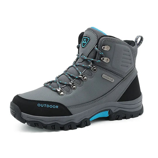 (⏰Limited Time Sale 70% OFF) Men's Outdoor Ankle Support Wide Toe Arch Support Hiking Boots Comfortable Waterproof Non-slip Anti-puncture Hiking Boots