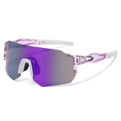 Large-Frame UV Protection Sports Sunglasses