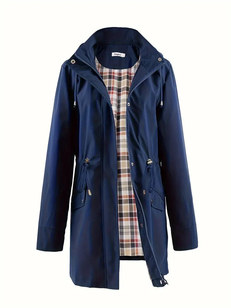 Chic Waterproof Women's Rain Jacket